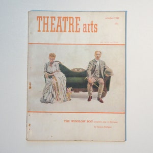 Theatre Arts Magazine | The Winslow Boy - October 1948
