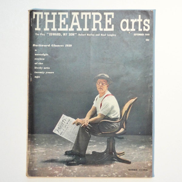 Theatre Arts Magazine | Backward Glance:1929 - September 1949