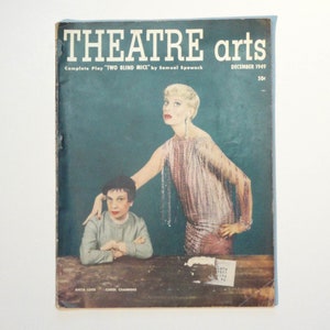 Theatre Arts Magazine | Gentlemen Prefer Blondes - December 1949