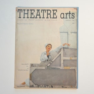 Theatre Arts Magazine | South Pacific - August 1949