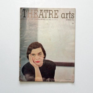 Theatre Arts Magazine | Patricia Neway - October 1950