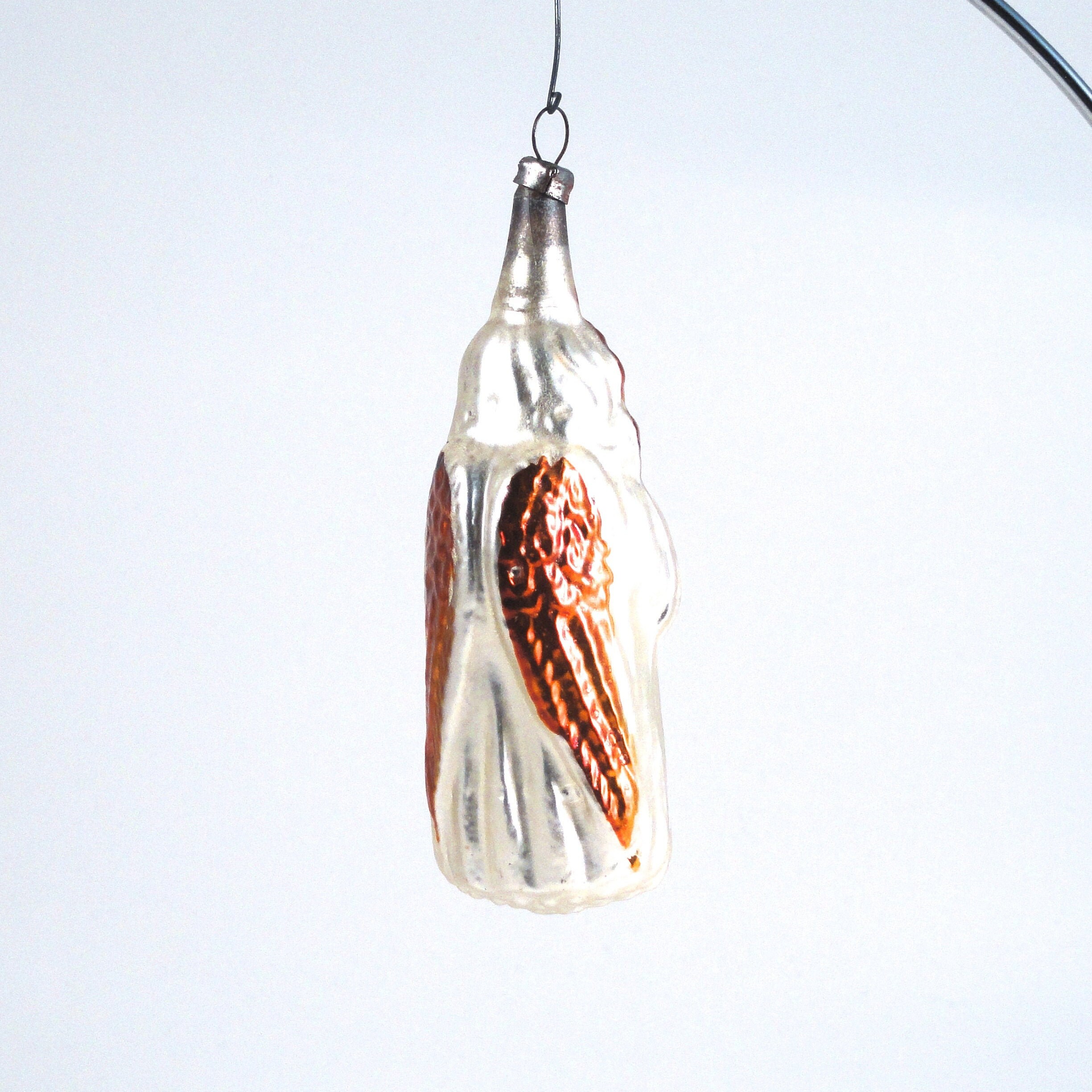 Vintage German Mercury Glass Small Angel Ornament 1930s - Etsy