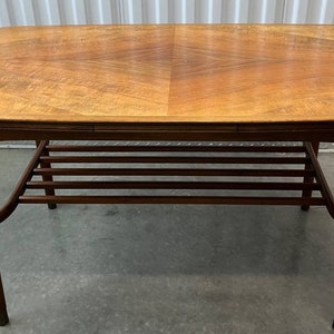 Vintage Danish Modern Extendable Coffee Table image 7