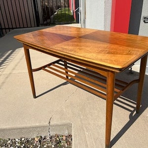 Vintage Danish Modern Extendable Coffee Table image 1