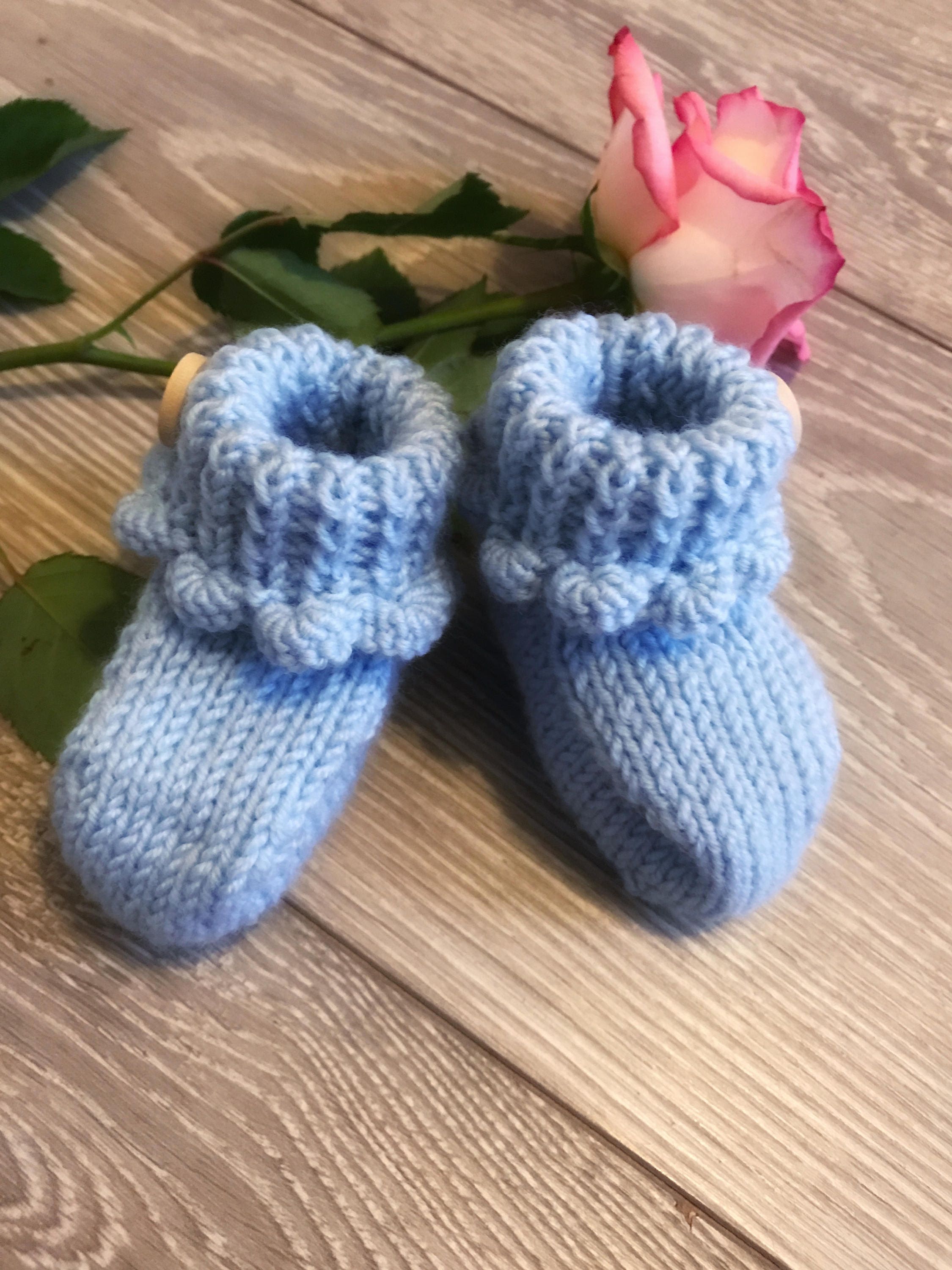 newborn booties boy