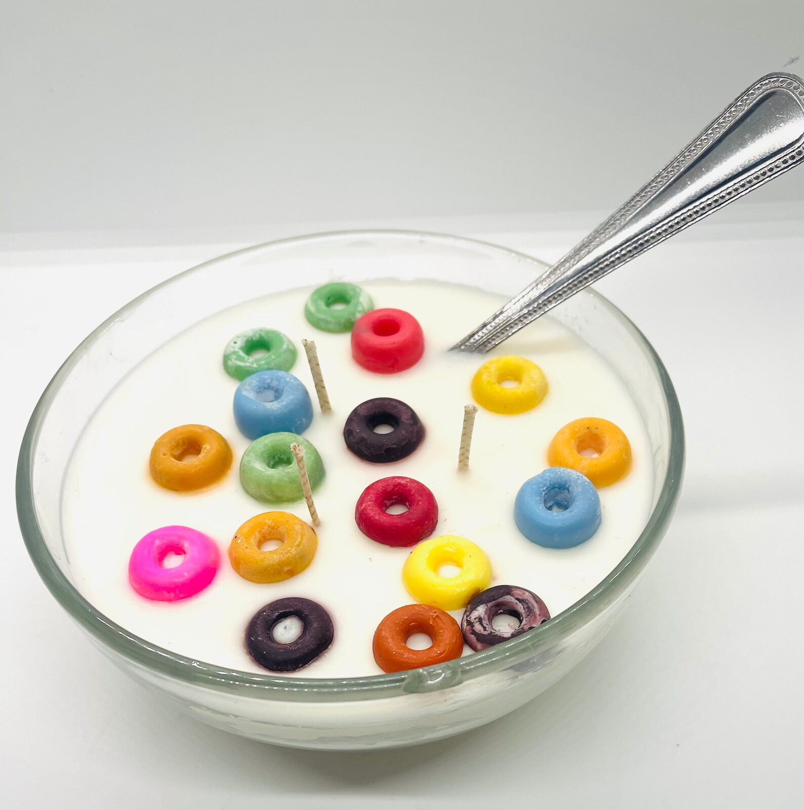 Cereal Bowl Candle 30 oz. Fruit Loops Fruity Pebbles & Etsy