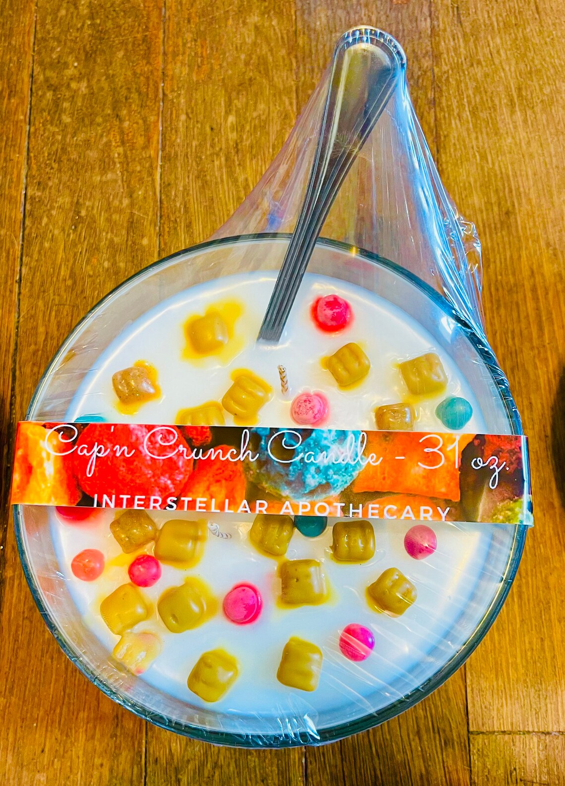 Large Cereal Bowl Candle 30 oz. Fruit Loops Fruity Etsy