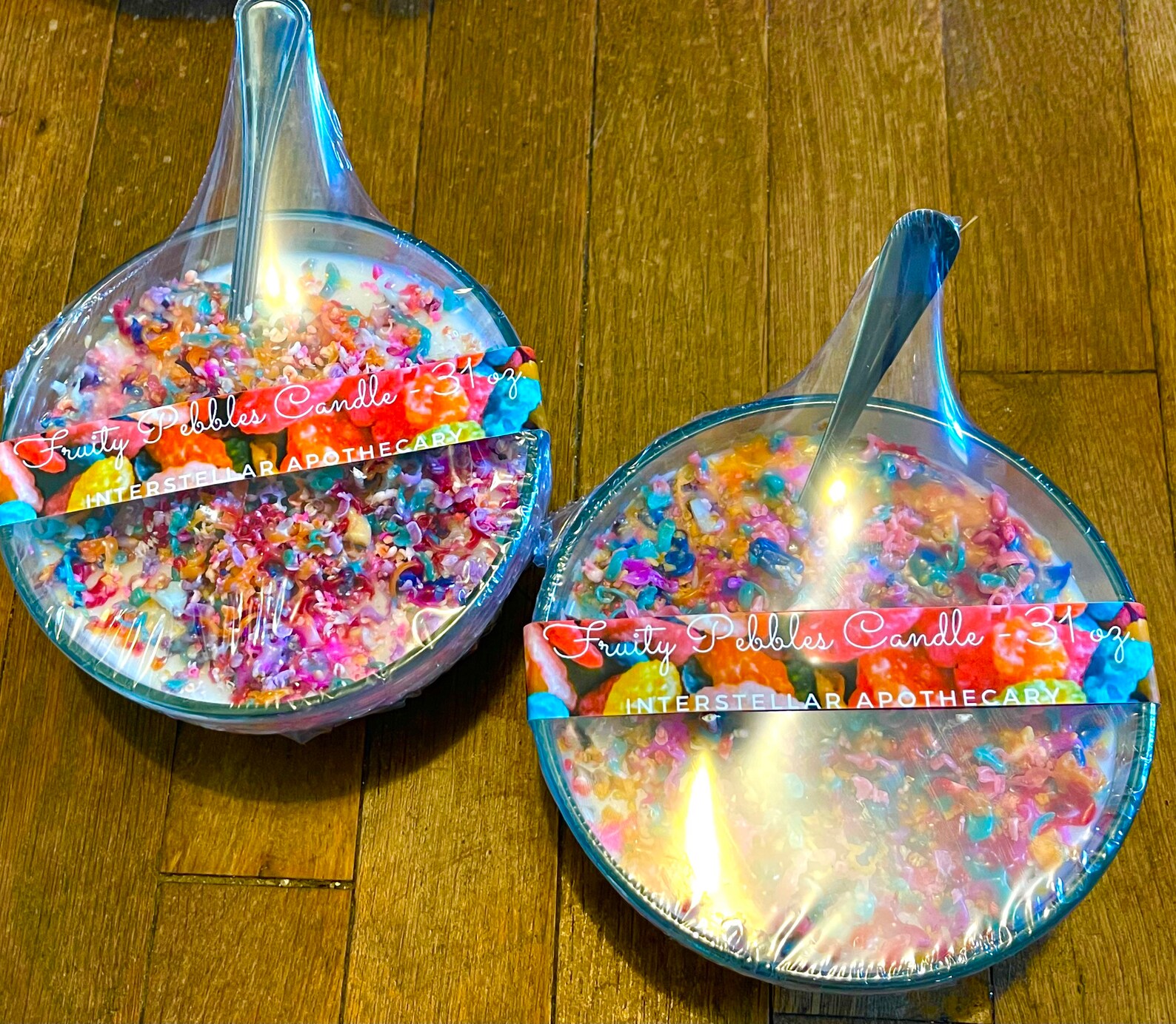 Large Cereal Bowl Candle 30 oz. Fruit Loops Fruity Etsy