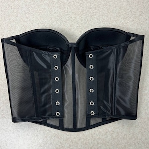 Patron de couture de corset transparent, patron de haut bustier, instructions de couture pour corset transparent, patron PDF corset avec bonnets image 8