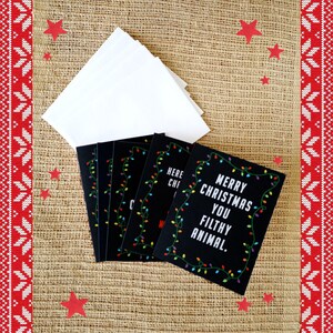 Sassy Christmas Cards - 5 Pack