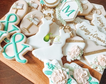 Wedding Cookies Engagement Cookies