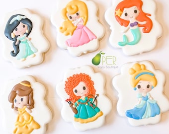 Princess Cookies - Etsy