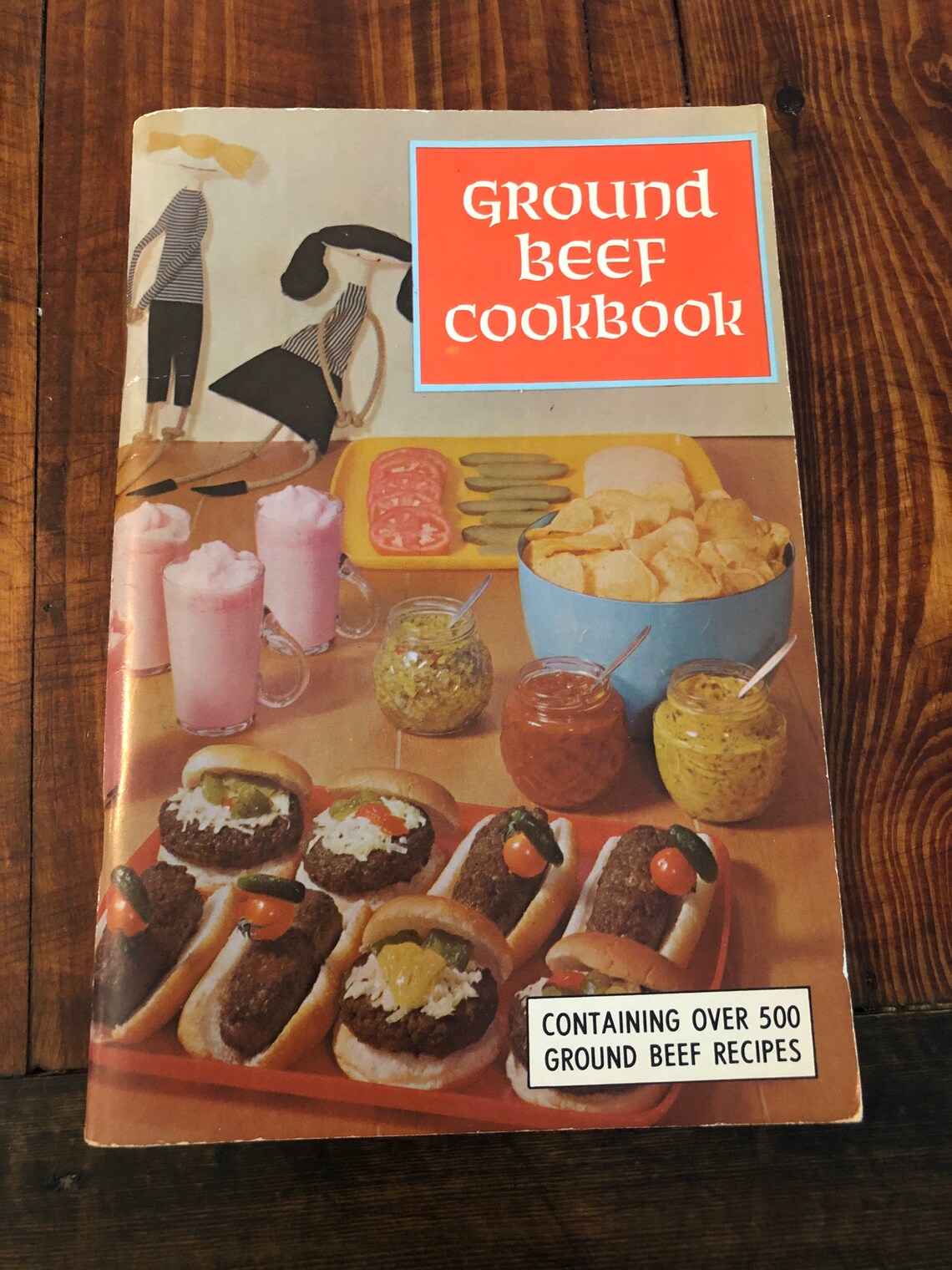 Ground Beef Cookbook printed 1967 Etsy