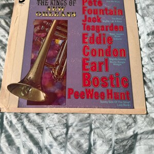 Vintage The Kings Of New Orleans Design Records DLP-213 Record Album Vinyl LP