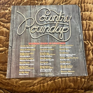 Vintage Vinyl Country Roundup Double Record