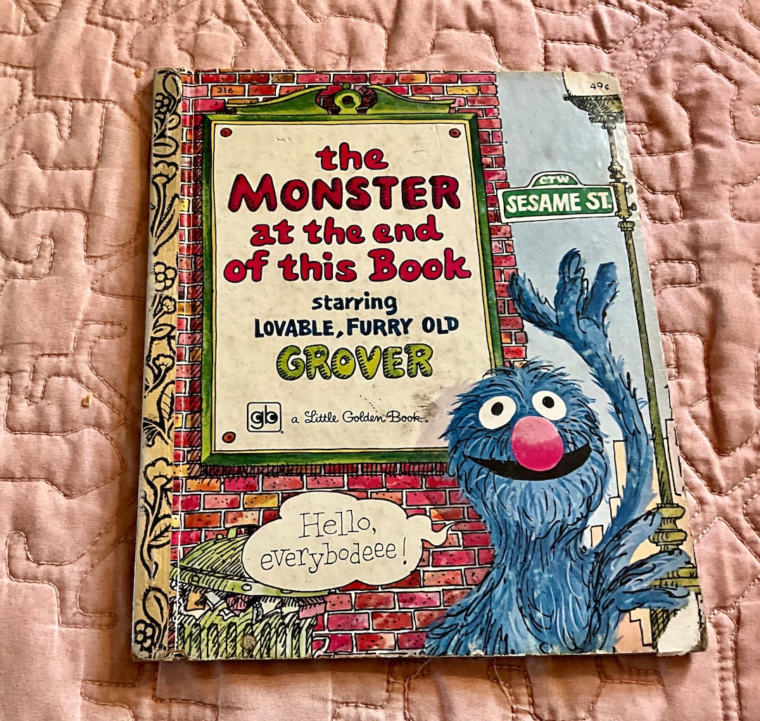 A Little Golden Book, Sesame Street, the Monster at the End of This