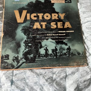 Vintage Victory at Sea Record Album Vinyl LP