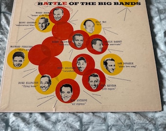 Vintage Battle of the Big Bands Record Album Vinyl LP