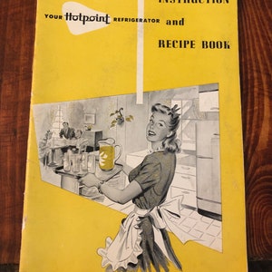 Hit point Refrigerator Instruction & Recipe Book