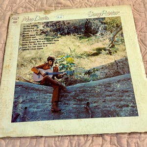 Vintage Mac Davis Record Album Vinyl LP
