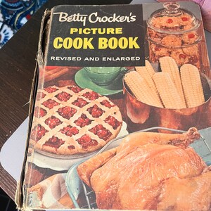 Vintage Betty Crocker’s Picture Cook Book, Vintage Cookbook
