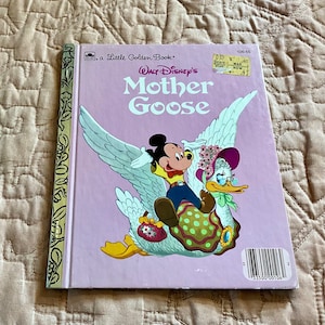 A Little Golden Book, Walt Disney’s Mother Goose