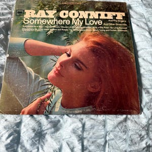 Vintage Ray Conniff Somewhere My Love Record Album Vinyl LP