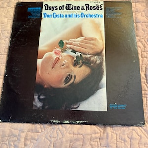 Vintage Don Costa Orchestra - Days Of Wine And Roses Record