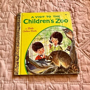 A Little Golden Book, A Visit to the Children’s Zoo