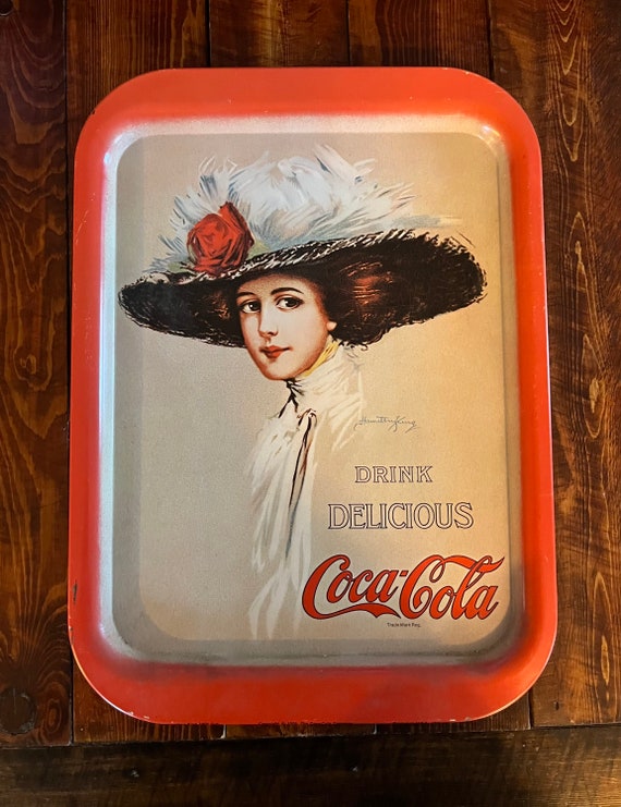 ヴィンテージ オリジナル ハミルトン キング コカコーラ 1909 ガール 