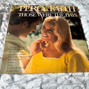Vintage Percy Faith Orchestra and Chorus/Those Were The Days/Columbia Stereo Record Album Vinyl LP