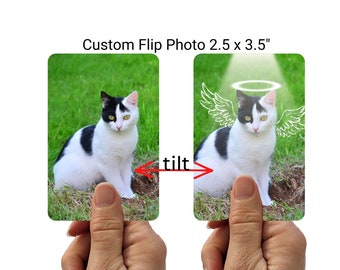 Custom Flip Lenticular Picture 2.5x3.5