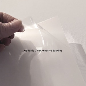 Lenticular Blank 50 LPI Lens Sheets With Adhesive Backing - Etsy