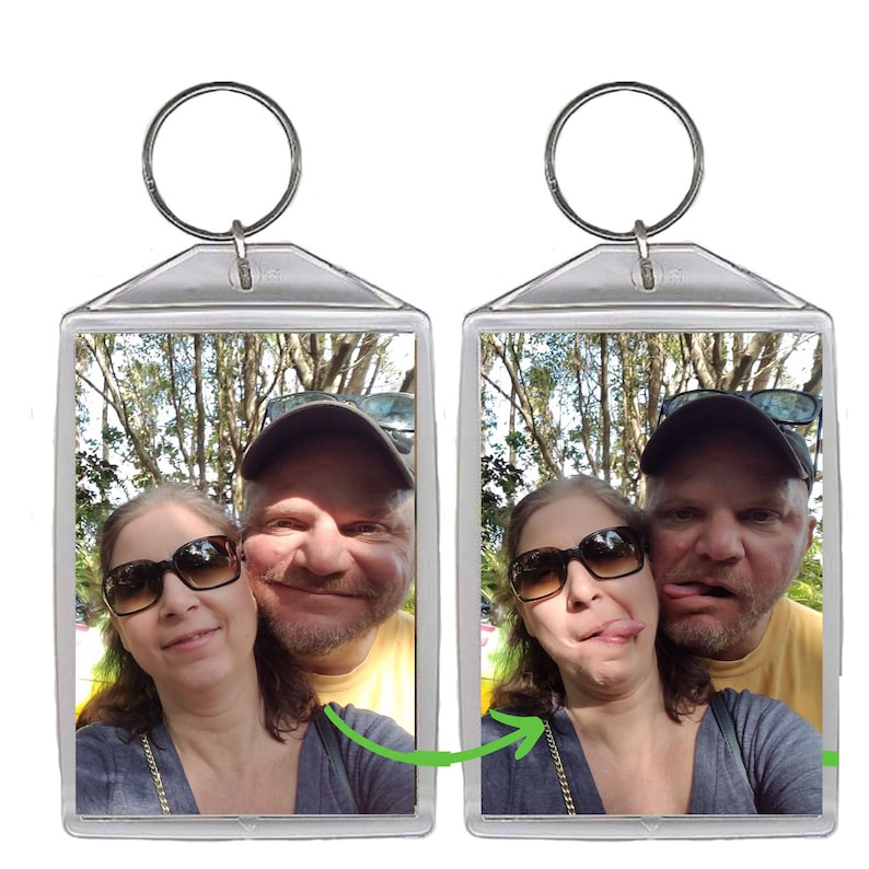 Custom Lenticular Flip Keychain image 9