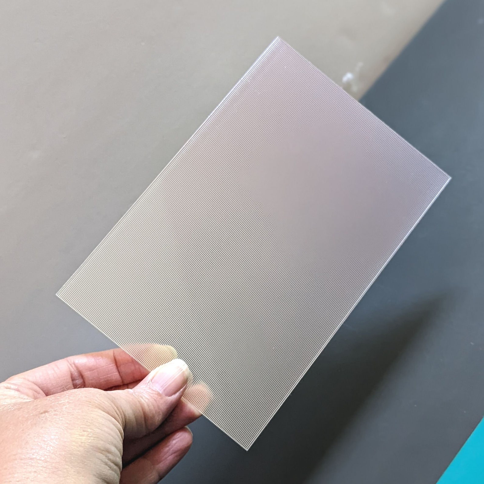 Lenticular Blank 50 LPI Lens Sheets With Adhesive Backing Etsy