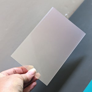 Lenticular Blank 50 LPI Lens Sheets with Adhesive Backing image 4