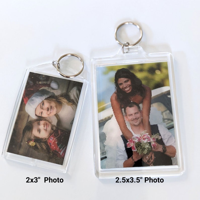 Custom Lenticular Flip Keychain image 2