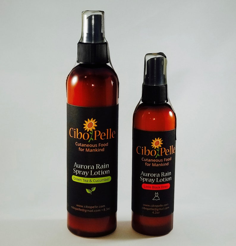 Scented Sprayable All Natural Body Lotion Lotion Body Spray Etsy