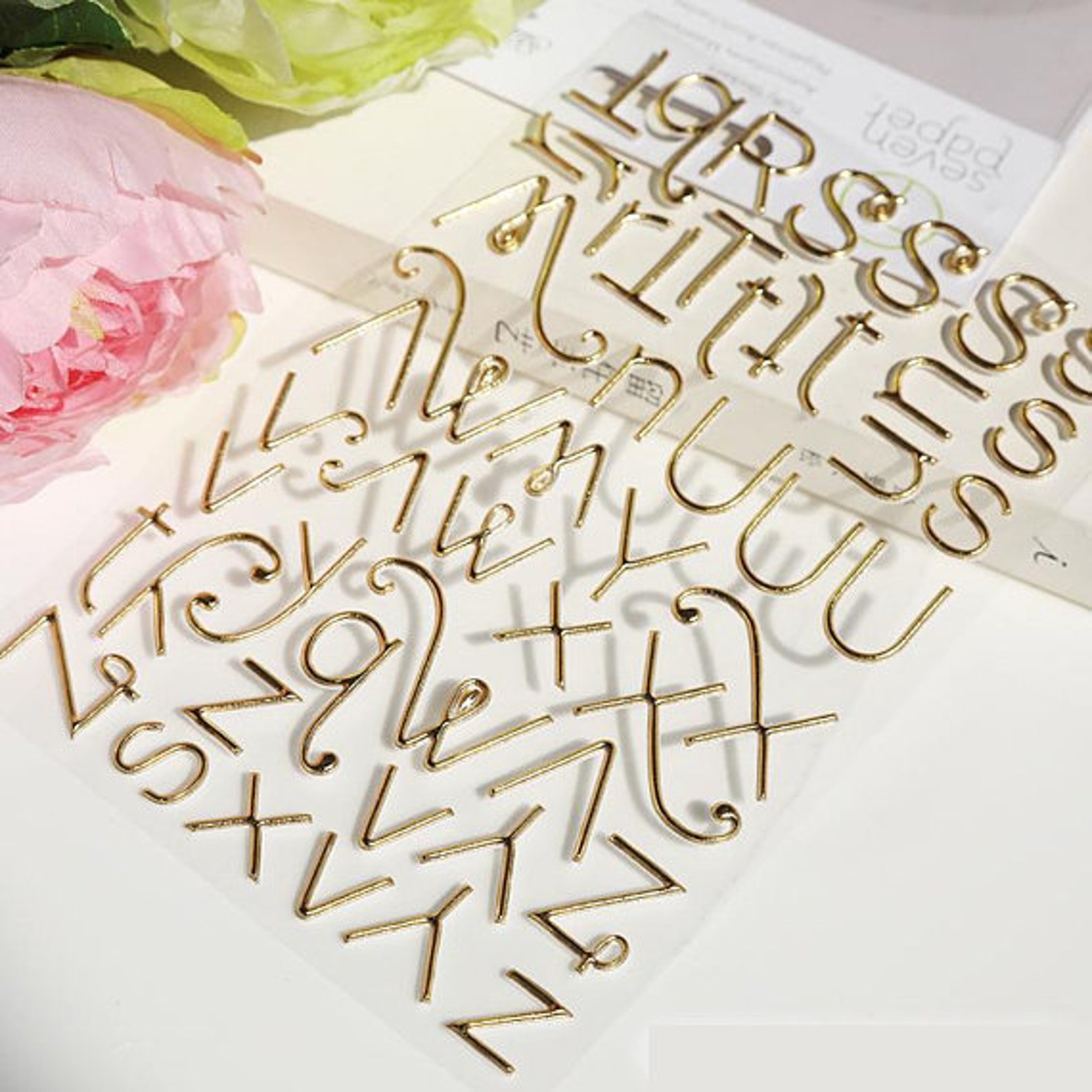 puffy alphabet letters