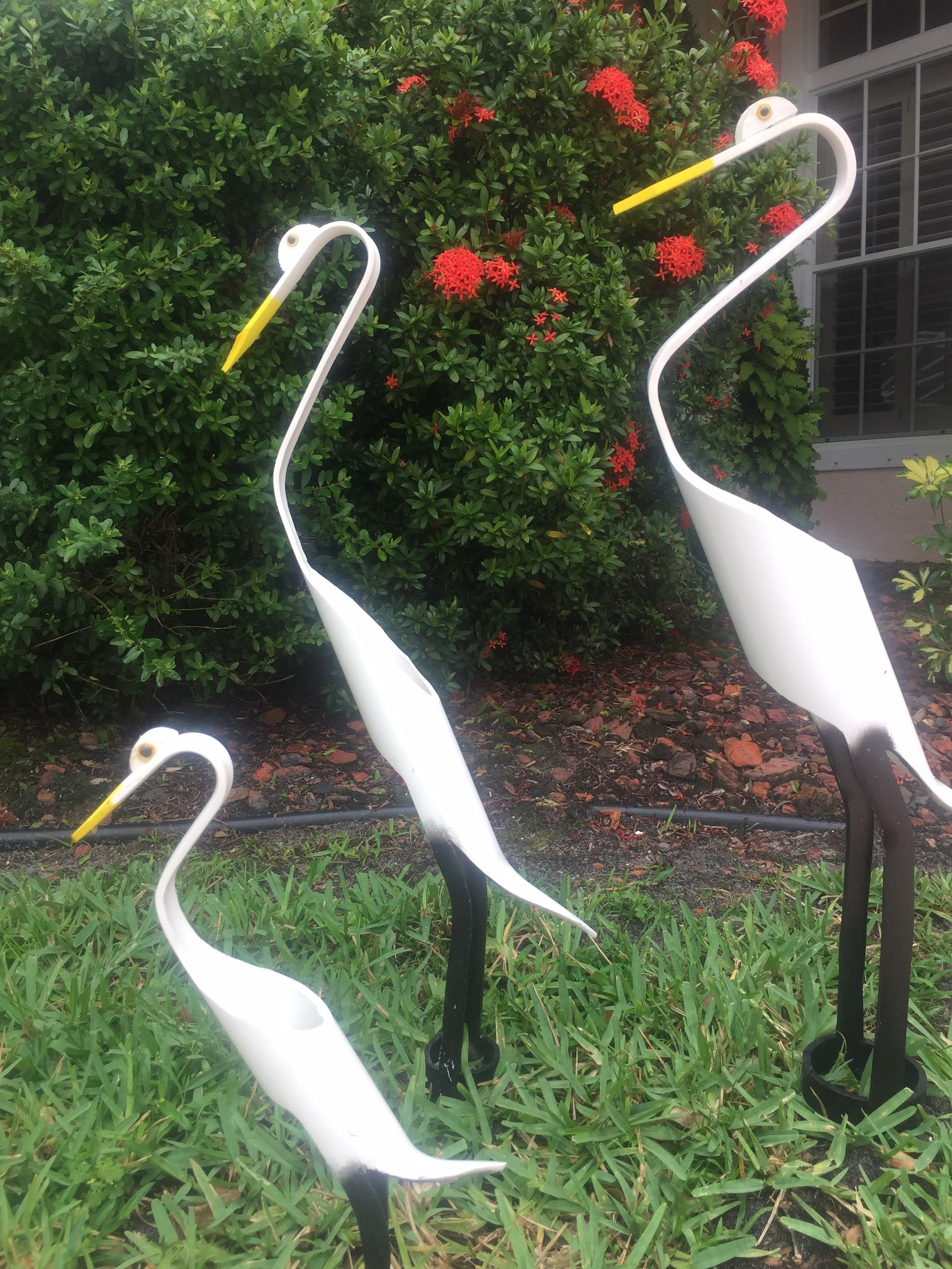PVC Yard Birds Etsy