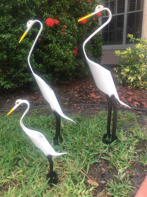 PVC Yard Birds Etsy