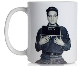 Elvis Mug / Elvis Fan / Muziekliefhebber / Koffiekopje / Popcultuur