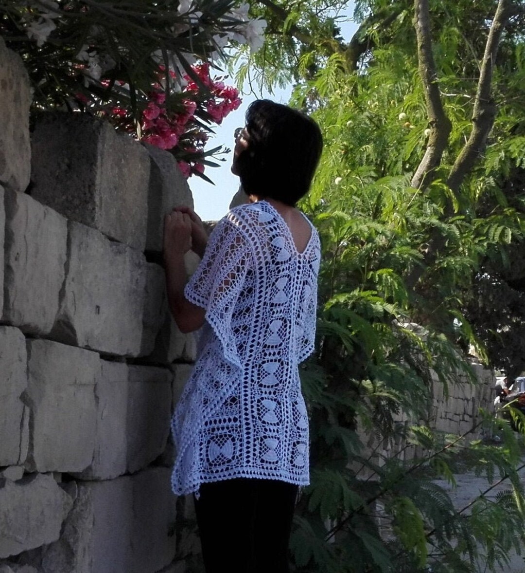 Woven Stripe Beach Tunic