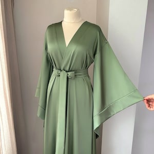 Olive Green Robes Etsy