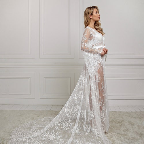 chinese dress ladies Long Sleeve Strapless Bridal Gown by Abby Lane 97188 0 / Ivory/Champagne