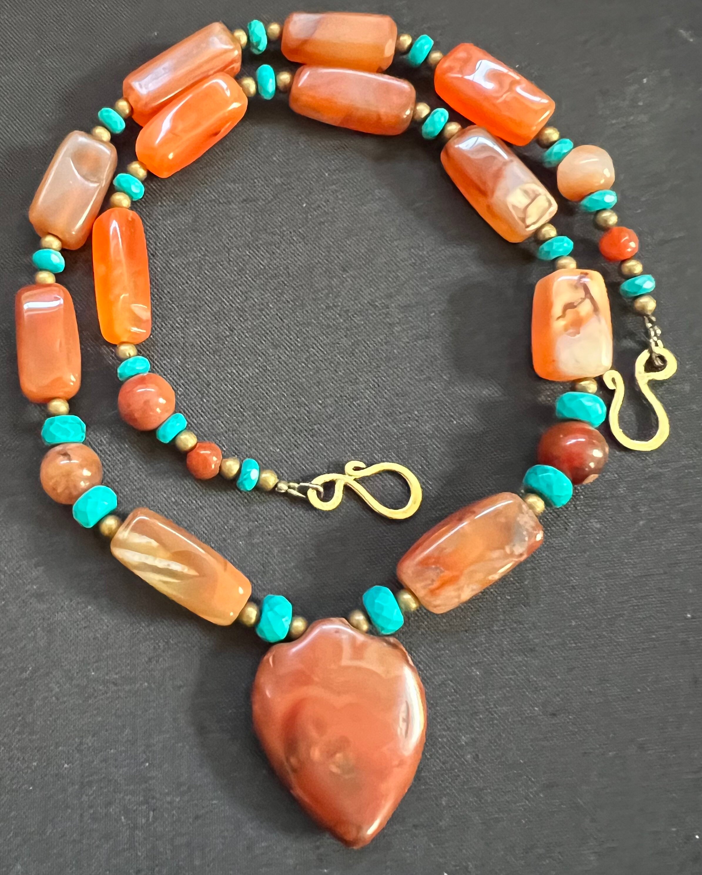 Idar Oberstein Old Carnelian Trade Beads With Carnelian - Etsy