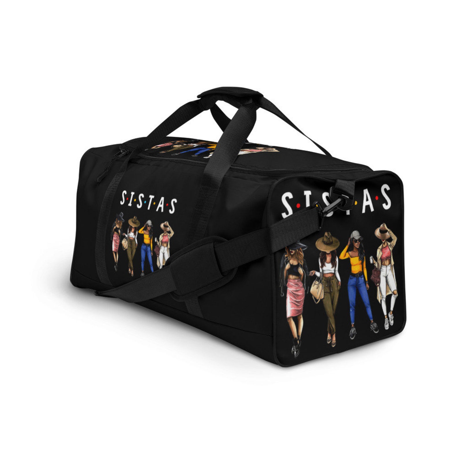 Sista's Duffle Bag Queens Friends Girl Friends Duffel Etsy UK