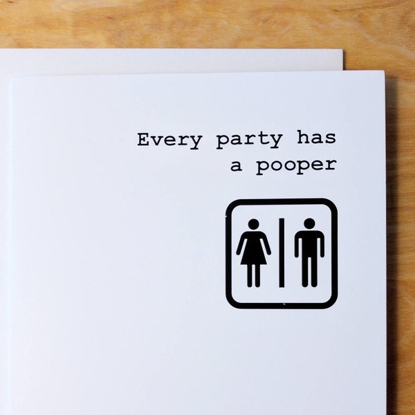 Party Pooper Ostomy Greeting Card