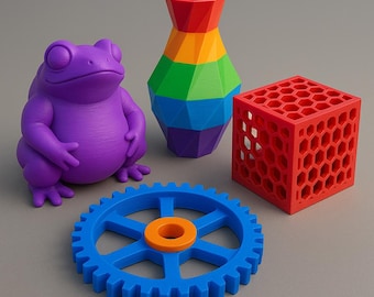 Custom 3D Printed Parts | Personalized Prototypes, Models, Tools & More | Choose Material, Color, Size