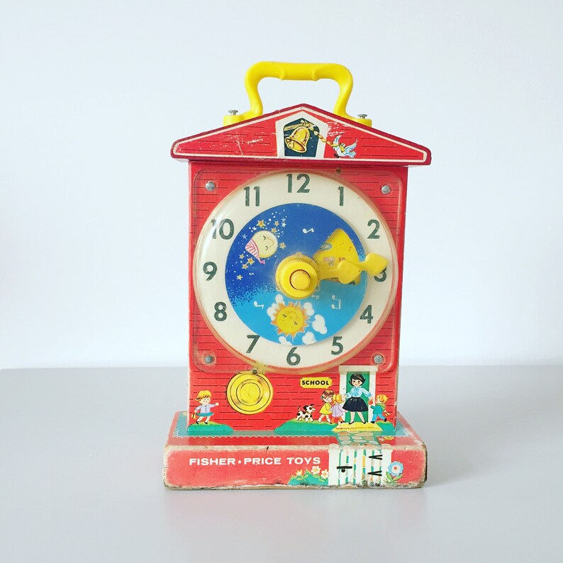 fisher price wind up music box